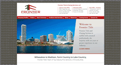 Desktop Screenshot of frontiertitlellc.com